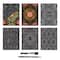 Brea Reese™ 9" x 12" Fall Moon & Sun Scratch Art Paper Pad